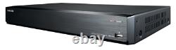 Samsung Hanwha SRD-842 8 Ch Digital Video Recorder DVR with 2TB HDD Black Used