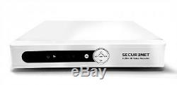 Securenet 8 Channel CCTV Network DVR Full 960H D1 H264 Digital Video Recorder