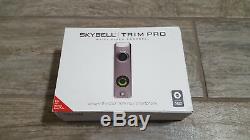 Silver Skybell Trim Plus WiFi HD Doorbell Camera, TP04200SL, Color Night Vision