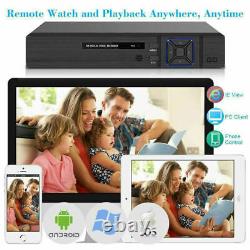 Smart 1080P CCTV Camera System HD 5MP Lite DVR Home Security With 1TB Hard Drive
