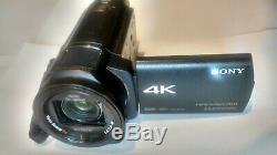 Sony 4K Camcorder FDR-AX33 Digital video camera recorder with wi-fi