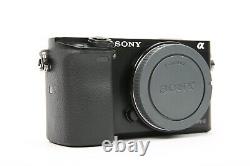 Sony Alpha a6000 24.3MP Mirrorless Digital Camera (Black) 28170 Shutter Count