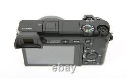 Sony Alpha a6000 24.3MP Mirrorless Digital Camera (Black) 28170 Shutter Count