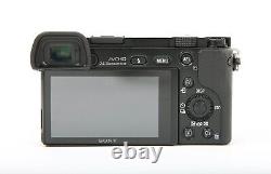 Sony Alpha a6000 24.3MP Mirrorless Digital Camera (Black) 28170 Shutter Count