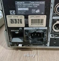 Sony Betacam Editor DVW-A500P Digital Betacam Recorder Read