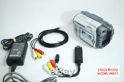 Sony Camcorder for 8mm Digital8 MiniDV Hi8 Tape Transfer to Computer USB and DVD