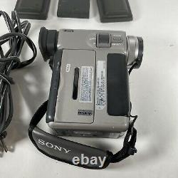 Sony DCR-PC7 Digital Video Camera Recorder Camcorder Tested Working