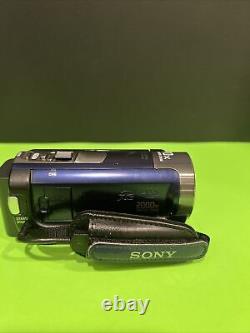 Sony DCR-SX45 Handycam Camcorder Digital Video Camera Recorder Blue