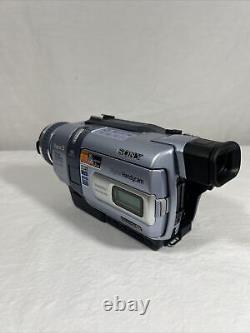 Sony DCR-TRV340 Digital8 Camcorder- Record Transfer Watch Hi8 Video 8MM 8 Tapes
