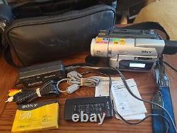 Sony DCR-TRV520 Digital 8 Camcorder with Remote Record Transfer Watch Hi8 Video
