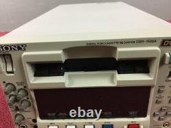 Sony DSR-1500A DVCAM Digital Video Cassette Recorder White Used
