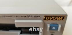 Sony DSR-1500 DVCAM Digital Video Cassette Recorder FIREWIRE port for tape