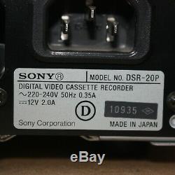 Sony DSR-20P Digital Video Cassette Recorder DVCAM MiniDV