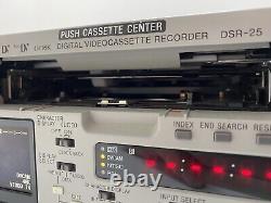 Sony DSR-25 DV Mini DV Tape Digital Video Cassette Recorder Player Fully Working