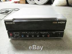 Sony DSR-25 digital HD video cassette recorder / HDV / DV / DVCAM VTR