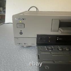 Sony DSR 30 DVCAM Mini DV Edit Play Record Digital Analog S Video VCR Pro Deck