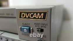 Sony DVCam DSR-45 Digital Video Recorder FIREWIRE PORT 1394 6x10 DRUM HRS
