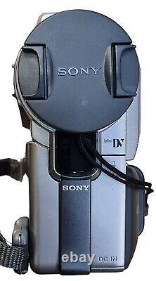 Sony Dcr-pc120e Digital Video Camera Recorder Super Steady Shot Network Handycam