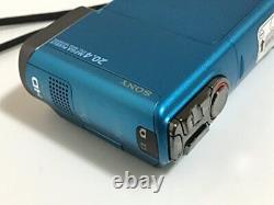 Sony Digital HD Video Camera Recorder Blue HDR-GW77V/L Tested Working Used JAPAN