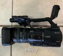 Sony Digital HD Video Camera Recorder HVR-Z50, Sharper Image Bag withwheels