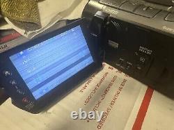 Sony Digital HD Video Recorder HDR-SR12 Handycam With Battery screen not working