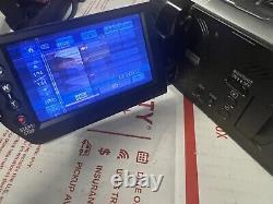 Sony Digital HD Video Recorder HDR-SR12 Handycam With Battery screen not working