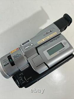 Sony Digital Handycam DCR-TRV103 NTSC Digital 8 Video Record Untested