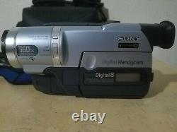 Sony Digital Handycam Vision Video Camera Recorder Hi8 DCR-TRV140