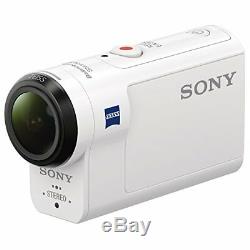 Sony Digital Hd Video Camera Recorder Action Cam Domest Hdr-As300 White Body wit