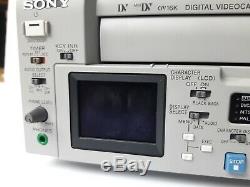 Sony Digital Video Cassette Recorder DSR-25 DVCAM 0x10 Drum hrs MINI DV 1394