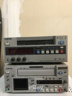 Sony Digital Video Cassette Recorder DSR-25 DVCAM 1x10 Drum hrs MINI DV 1394