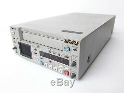 Sony Digital Video Cassette Recorder DSR-25 DVCAM 1x10 Drum hrs MINI DV 1394