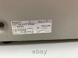 Sony Dsr-25 Digital Video Cassette Recorder Dvcam Video In Description