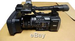 Sony FDR-AX1 Digital 4K Video Camera Recorder USA Retail Hours Meter 9 Hours