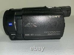 Sony FDR-AX33 Digital 4K Video Cam Recorder Defective for Parts Only