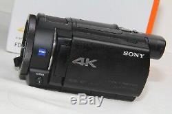 Sony FDR-AX33 Digital 4K Video Camera Recorder BOXED COMPLETE