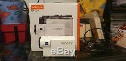Sony FDR-X3000 Digital 4K Video Camera Recorder White