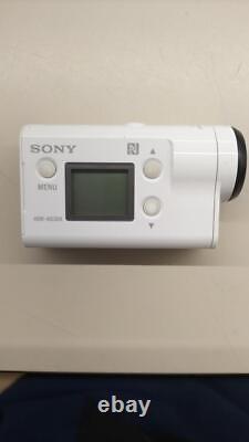 Sony HDR-AS300 Digital Hd Video Camera Recorder White Body & Case-Japan