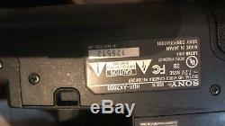 Sony HDR-AX2000 HDV Camcorder Exmor 3cmos Digital HD Video Recorder