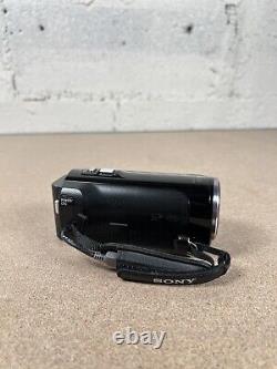 Sony HDR CX380 Digital HD Video Camera Recorder, Black. Tested Working