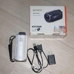Sony HDR-CX670 Digital HD Handy Video Camera Recorder White from Japan