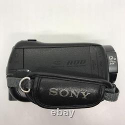 Sony HDR-XR520V Digital HD Handy Video Camera Recorder Black from Japan
