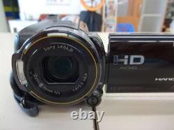 Sony HDR-XR520V Digital HD Video Camera Recorder Black from Japan Good Condition