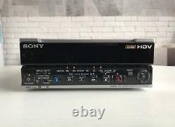 Sony HVR-M15E PAL/NTSC HDV DVCAM DV Digital Video Player Recorder LOW HOURS