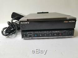 Sony HVR-M15U HDV DVCAM DV Digital Video Player Recorder 39x10 DRUM HRS ONLY