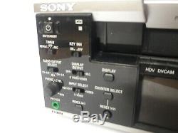 Sony HVR-M25J 1080i HD DV Digital Video Recorder Tape Deck 25x10 DRUM HRS ONLY