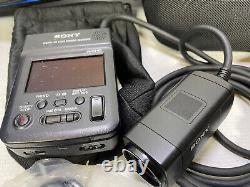 Sony HXR-MC1P mini camera and digital HD Video recorder and accessories