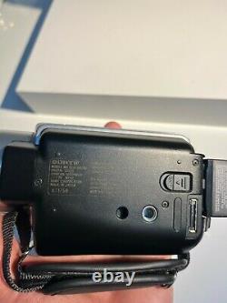 Sony Handycam Camcorder DCR-SR300 Digital Video Camera Recorder with bag used
