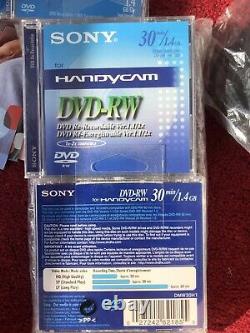 Sony Handycam DCR-DVD91E Digital Video Disc Recorder Set + Xtra Lenses + Discs