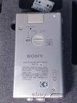 Sony NT2 Scoopman Digital Micro DAT Handheld Recorder Dictation Cassette w VIDEO